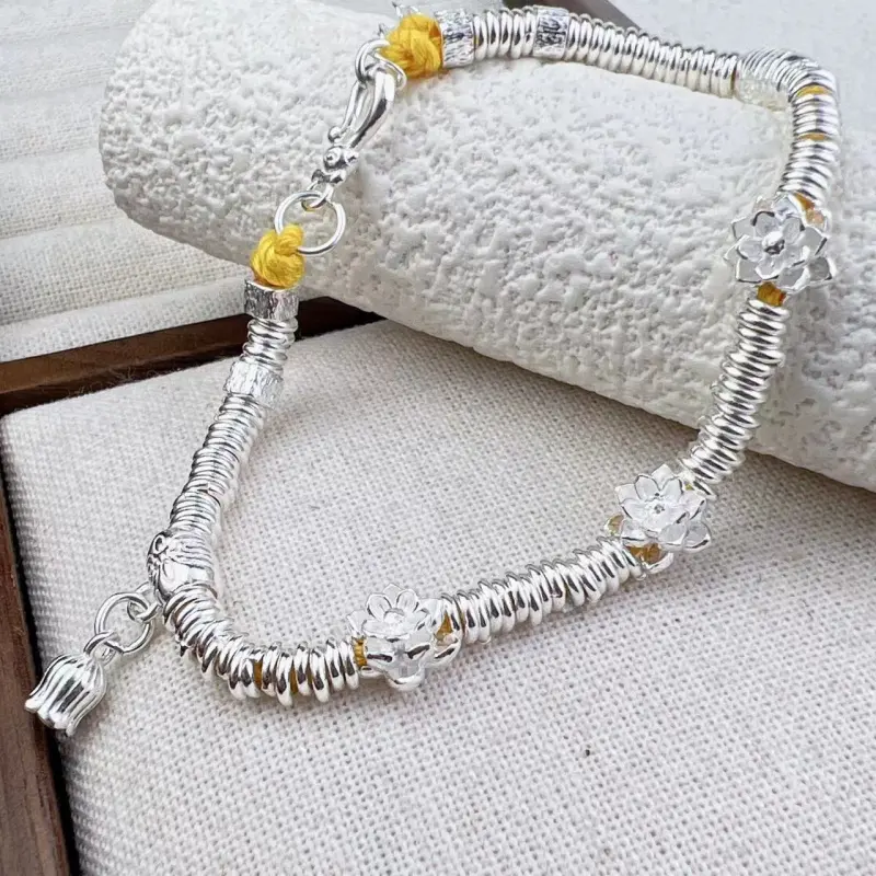 BMK S999 Fine Silver Bracelets Women's-3