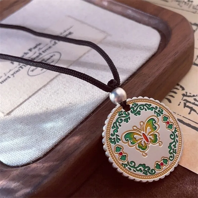 BMK S999 Fine Silver Necklaces Women's-4