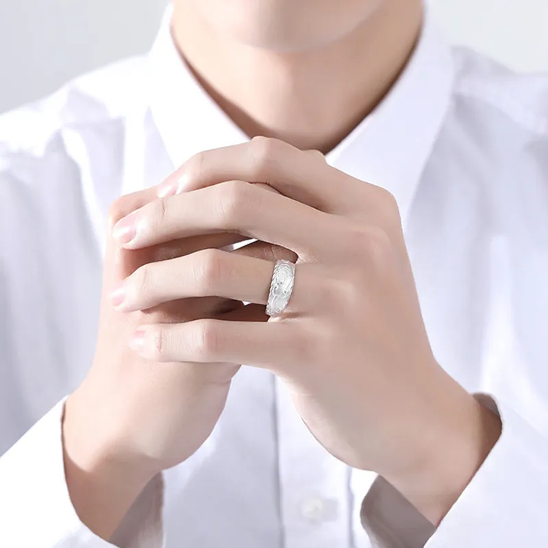 BMK 999 Fine Silver Rings Unisex-4