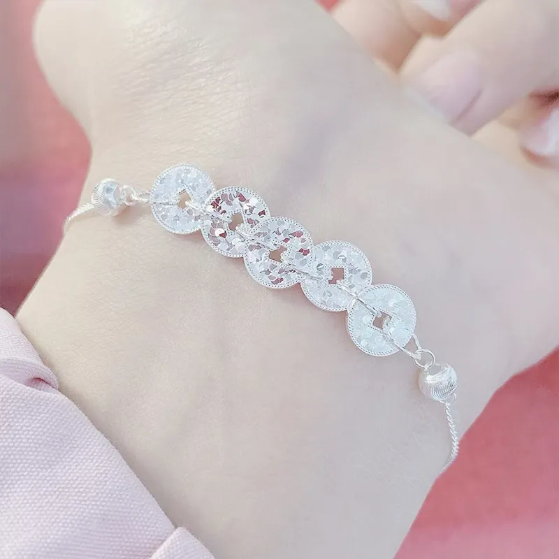 BMK S999 Fine Silver Bracelets Women's-4