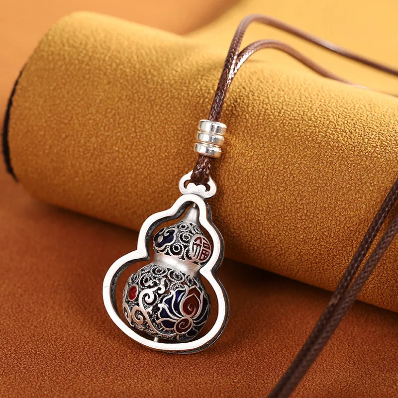BMK S999 Fine Silver Sterling Silver Necklaces Unisex-3