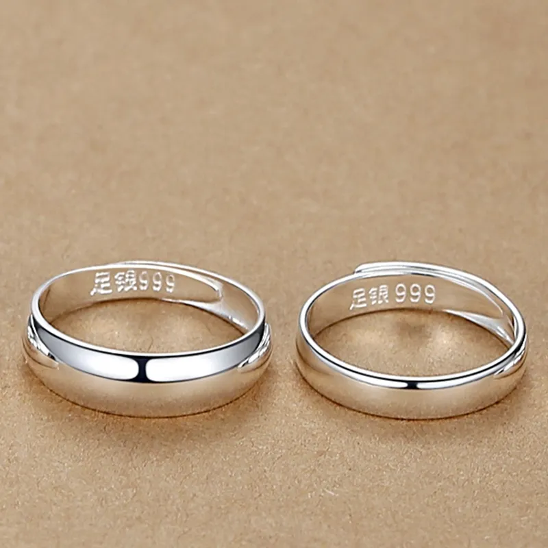 BMK S999 Fine Silver Rings Unisex-2