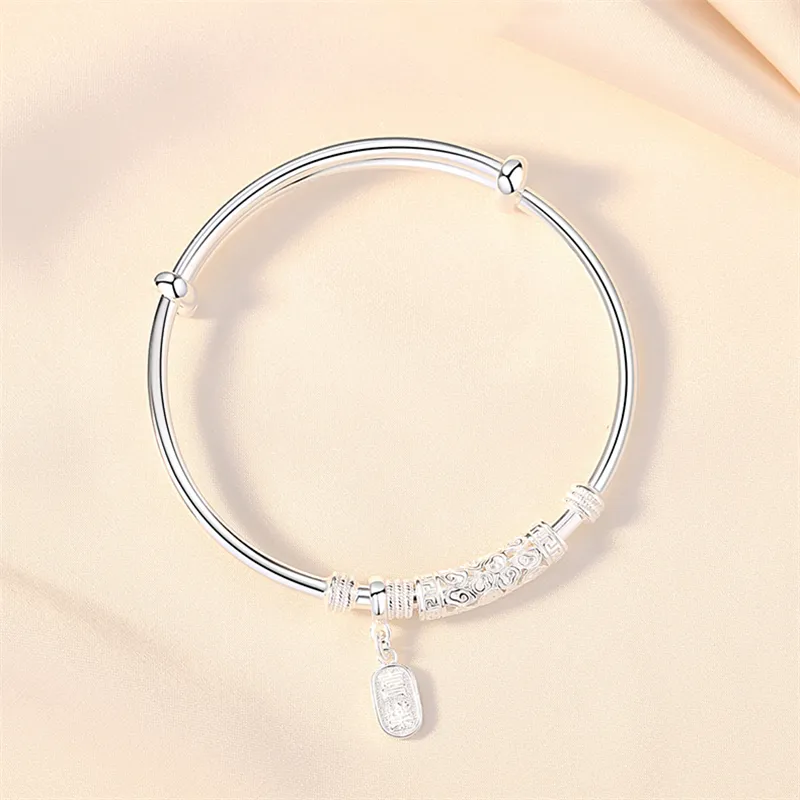 BMK S999 Fine Silver Bangles Women's-2