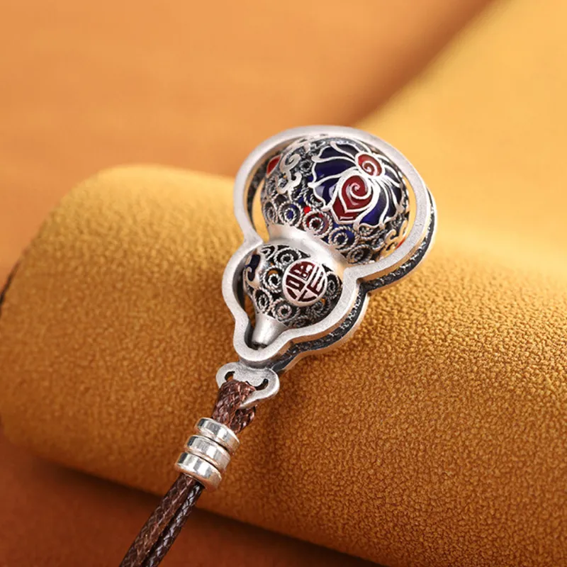 BMK S999 Fine Silver Sterling Silver Necklaces Unisex-2