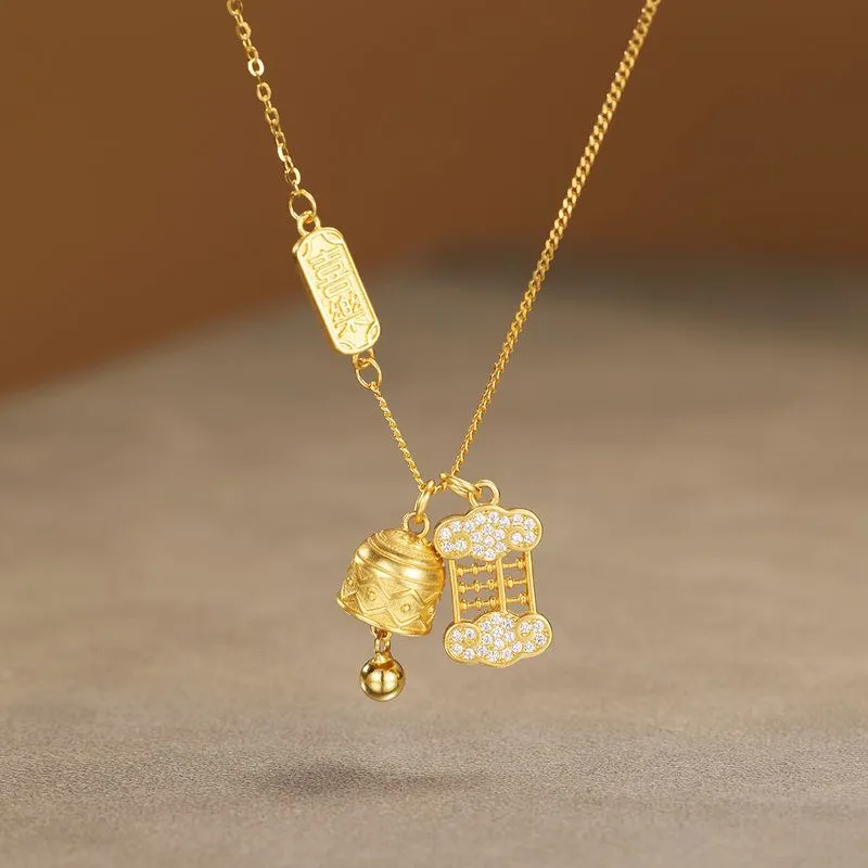 BMK 990 Silver Necklaces Women's-2