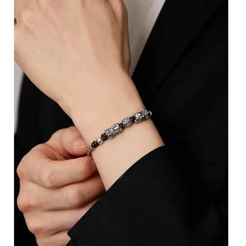 BMK 999 Fine Silver Bracelets Unisex-5