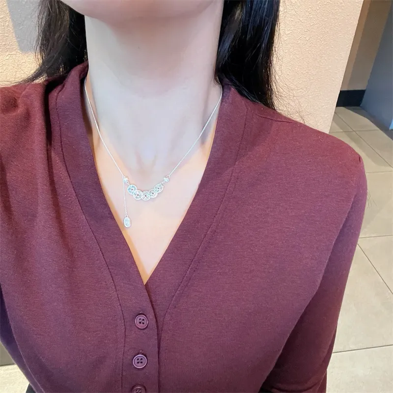 BMK S999 Fine Silver Necklaces Women's-4