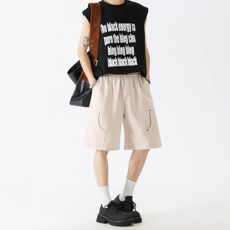 EYEUNDERSTAND Casual Shorts Unisex-11