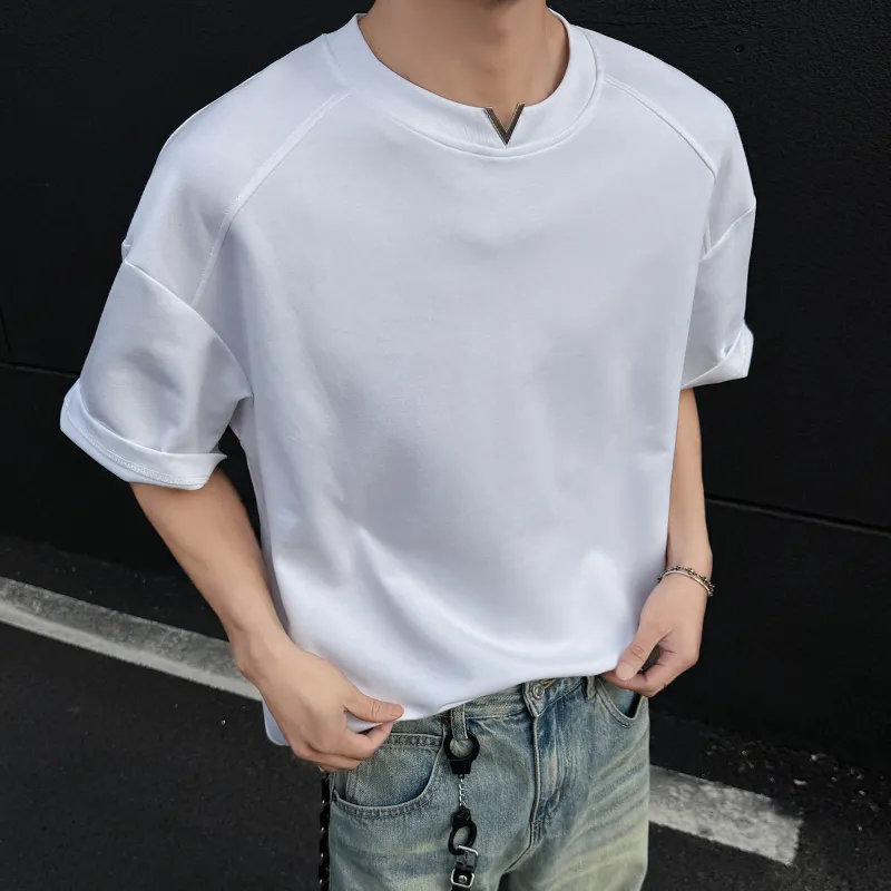 HOKLV Fashion Versatile T Shirt Unisex-1
