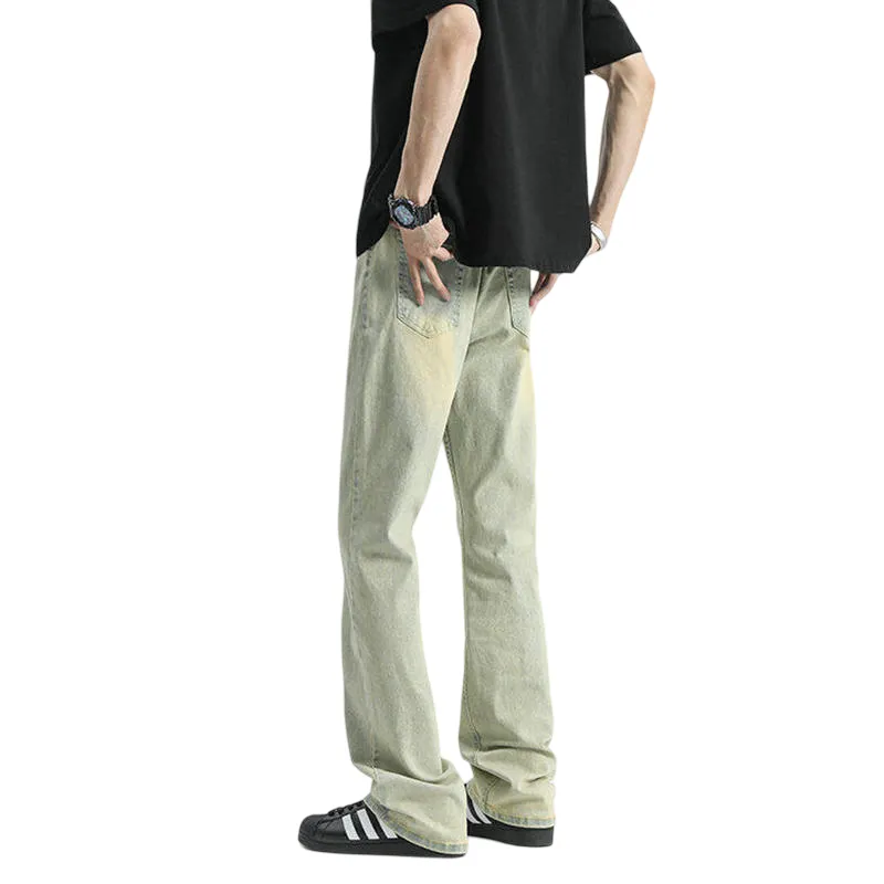 EYEUNDERSTAND Spring And Fall Season Jeans Men's-1