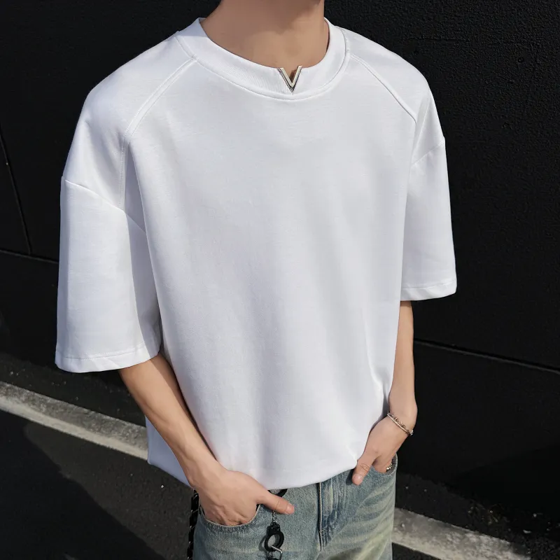 HOKLV Fashion Versatile T Shirt Unisex-3