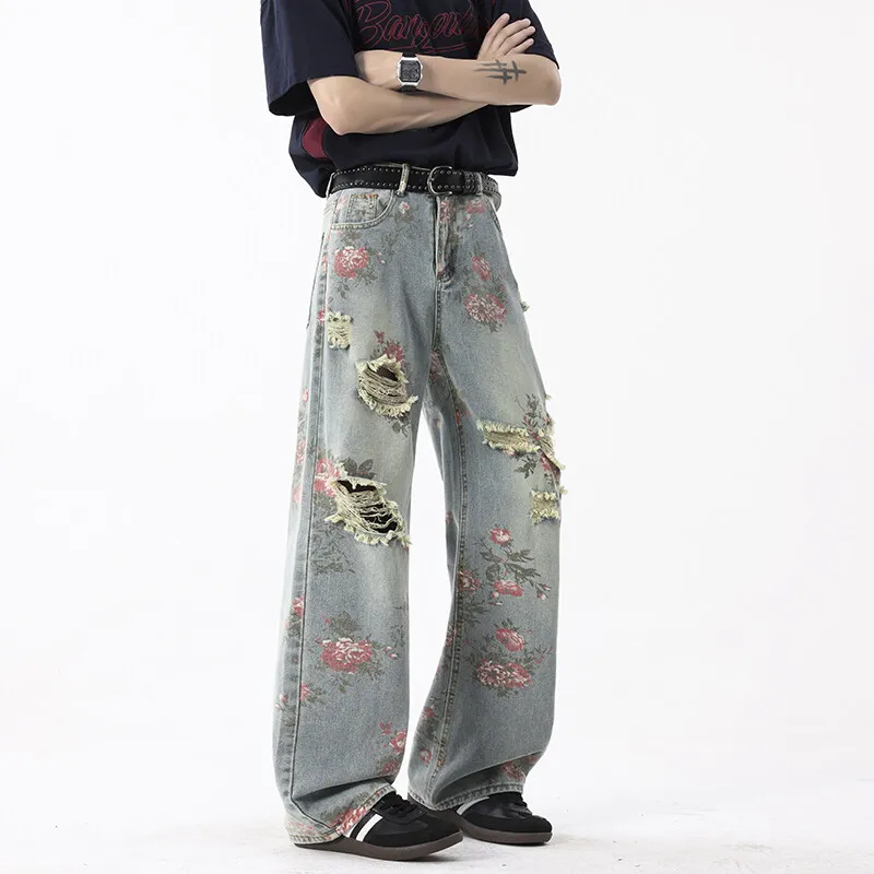 EYEUNDERSTAND Jeans Unisex Blue-4