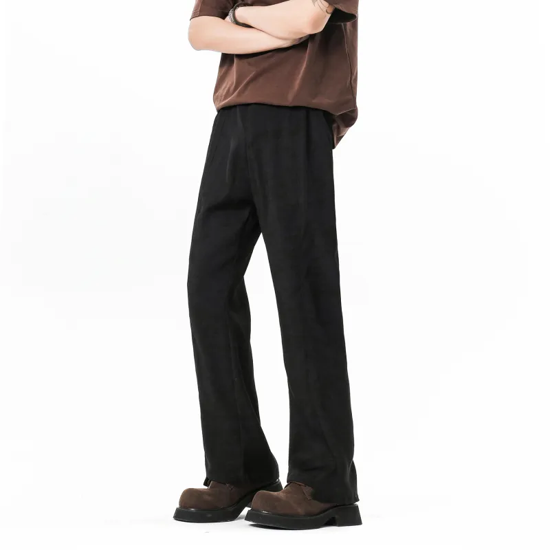 EYEUNDERSTAND Casual Pants Unisex Black-1