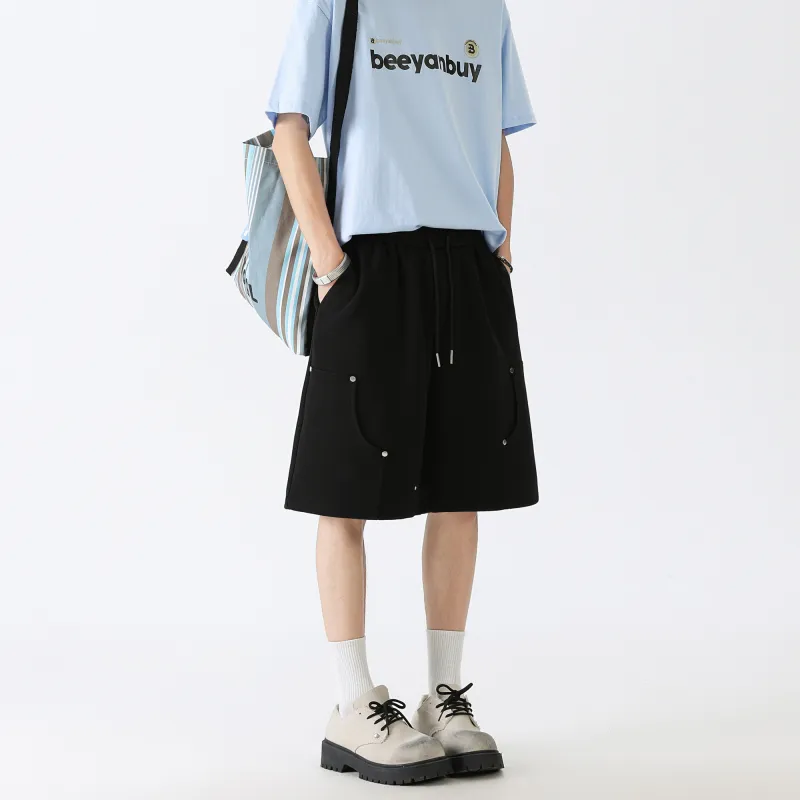 EYEUNDERSTAND Casual Shorts Unisex-3