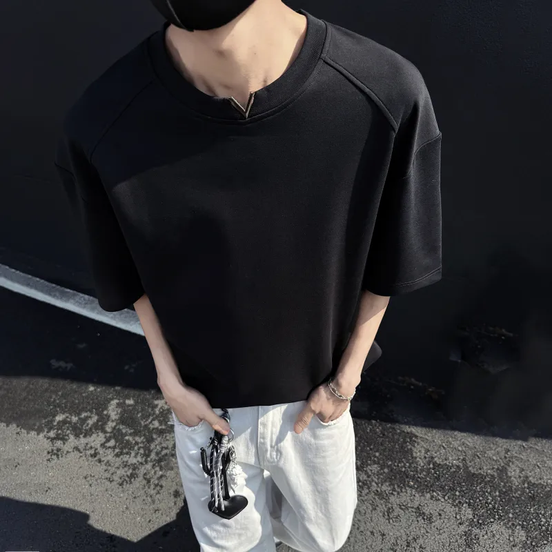 HOKLV Fashion Versatile T Shirt Unisex-10