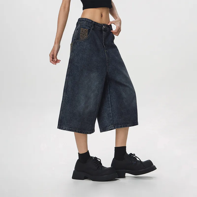 Ctbcaptainbeer Denim Shorts Unisex-3