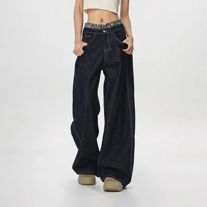 Ctbcaptainbeer Jeans Women's Blue-4