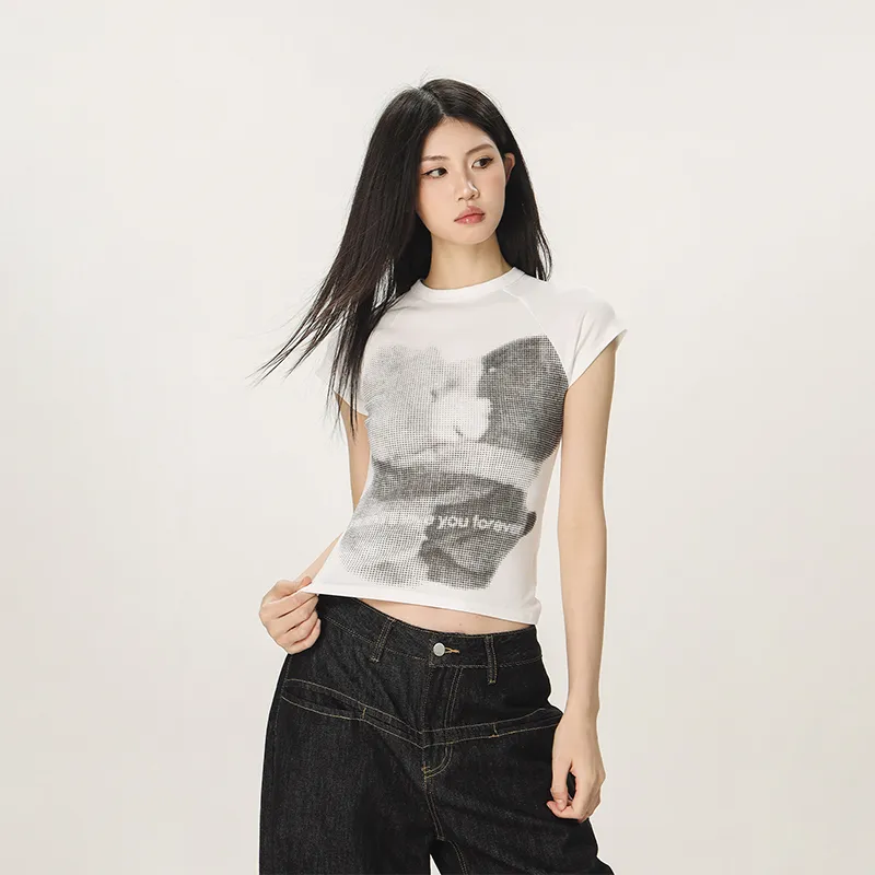 Ctbcaptainbeer Set in Sleeve T Shirt Women's-3