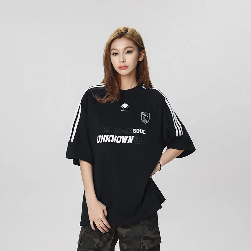 Ctbcaptainbeer Drop Shoulder Sleeve T Shirt Unisex-4