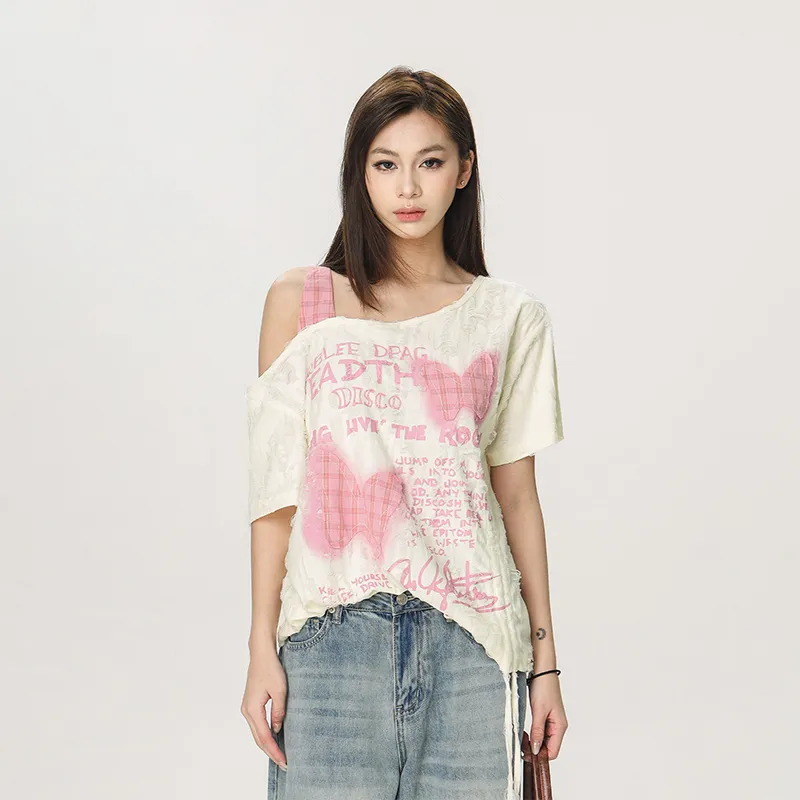Captainbeer T Shirts Women's Apricot-4