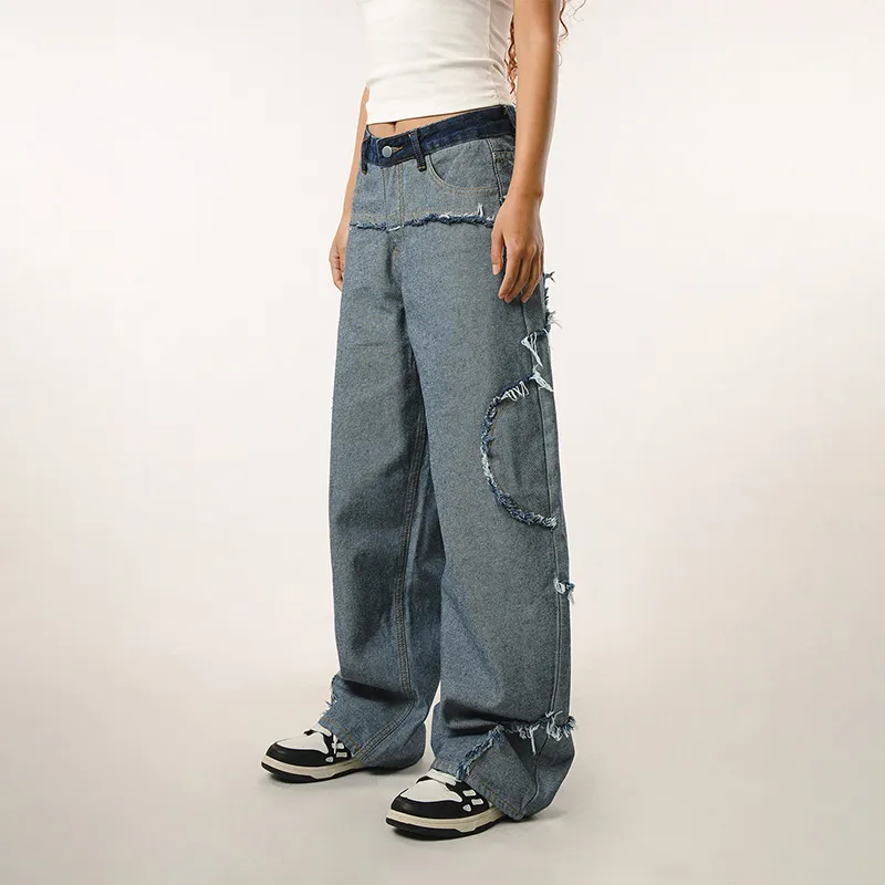 Ctbcaptainbeer Jeans Women's Blue-4