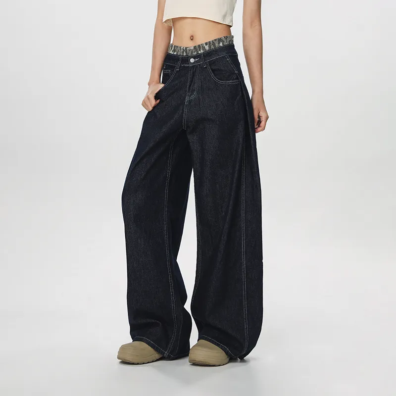 Ctbcaptainbeer Jeans Women's Blue-2