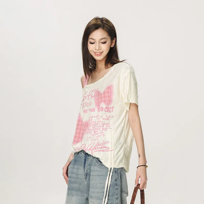 Captainbeer T Shirts Women's Apricot-5