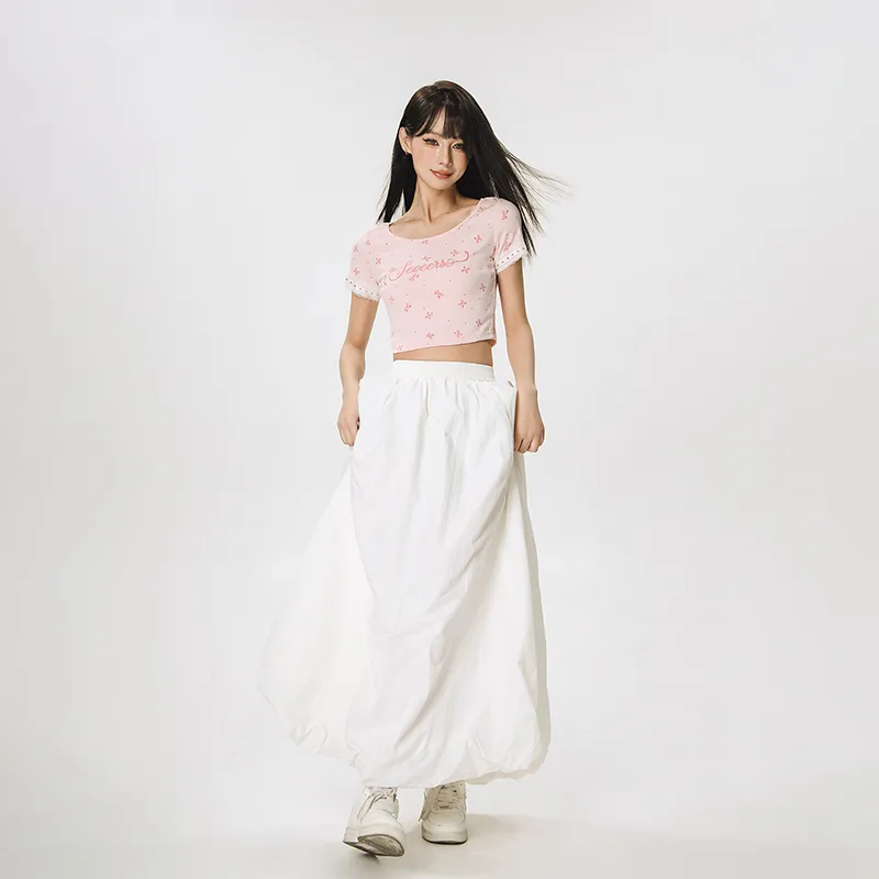 Ctbcaptainbeer Casual Long Skirt Women's-5