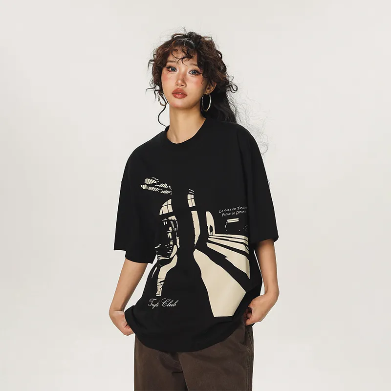 Captainbeer T Shirts Women's Black-3