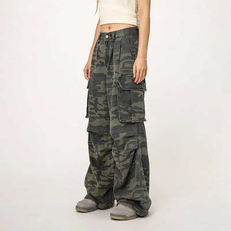 Ctbcaptainbeer Cargo Pants Unisex Camouflage-2