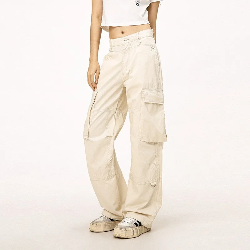 Ctbcaptainbeer Cargo Pants Unisex Apricot-6