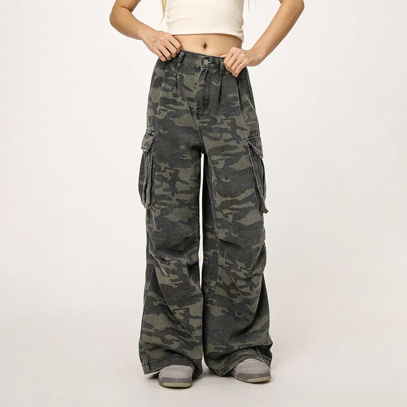 Ctbcaptainbeer Cargo Pants Unisex Camouflage-4
