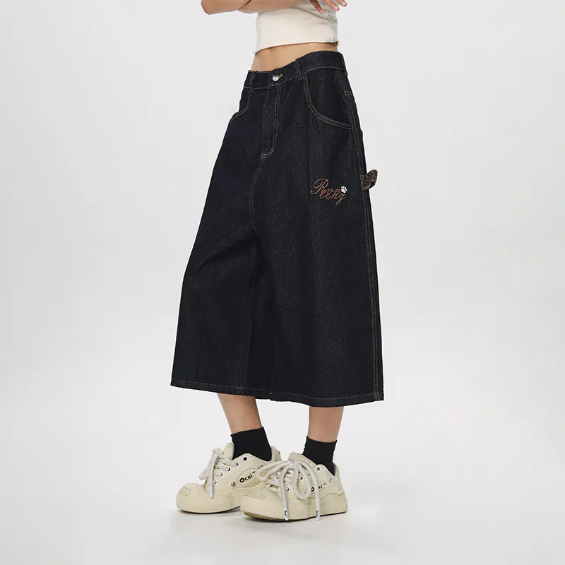 Ctbcaptainbeer Denim Shorts Unisex-8