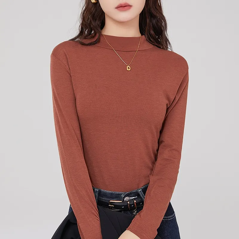 Yingzina Women's Thermal Tops-9