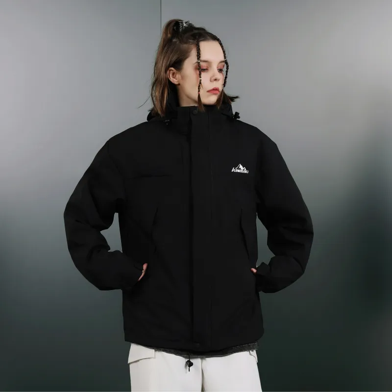 Kawasaki Waterproof And Windproof Windbreaker Jacket Unisex-11