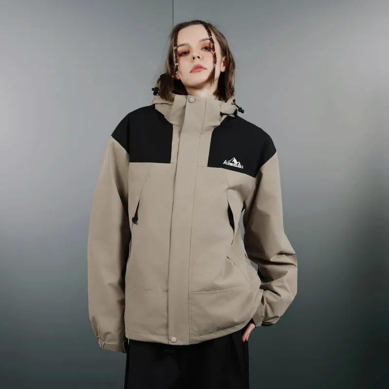 Kawasaki Waterproof And Windproof Windbreaker Jacket Unisex-32