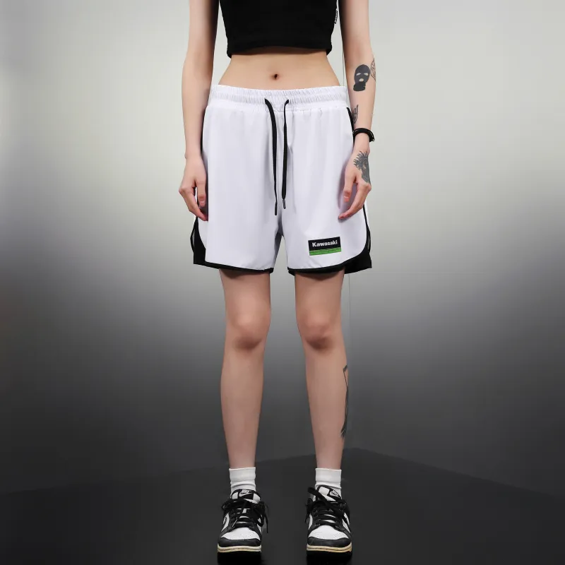 Kawasaki Casual Shorts Unisex Black-2