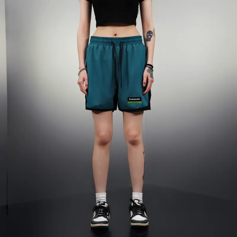 Kawasaki Casual Shorts Unisex Black-27
