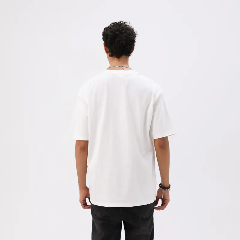 Kawasaki Drop Shoulder Sleeve T Shirt Unisex White-2