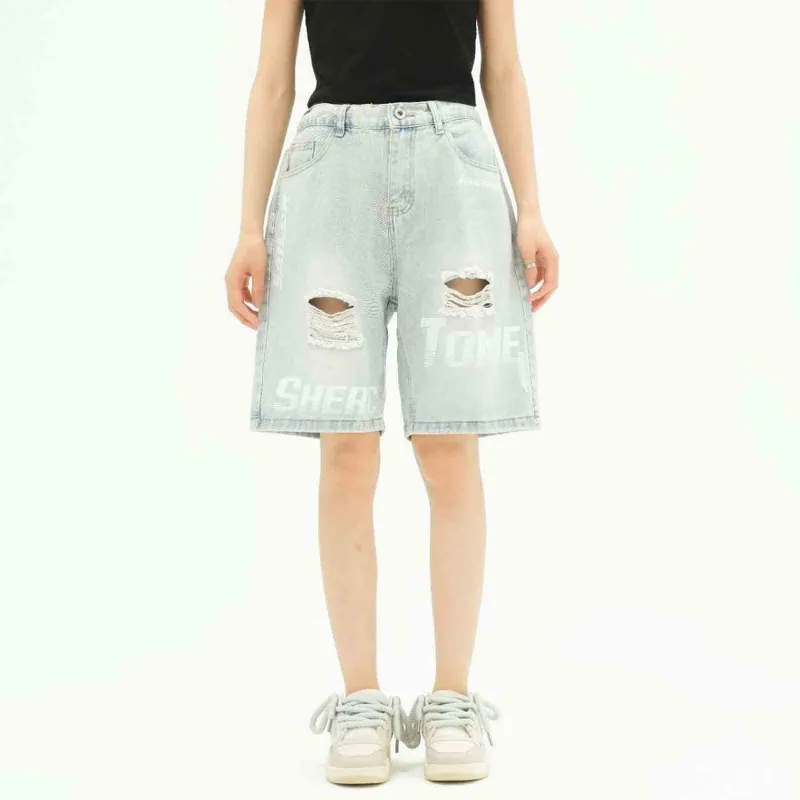 Kawasaki Denim Shorts Unisex-2