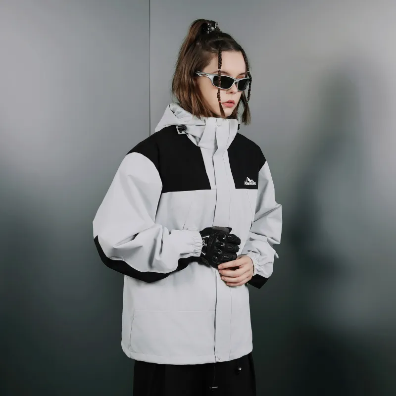 Kawasaki Waterproof And Windproof Windbreaker Jacket Unisex-4