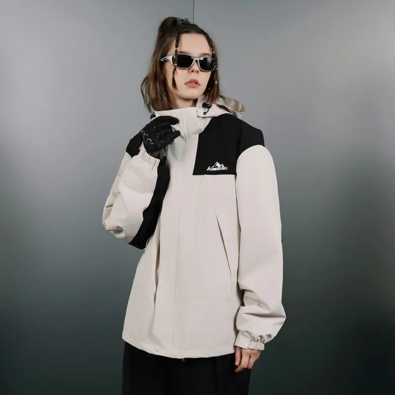 Kawasaki Waterproof And Windproof Windbreaker Jacket Unisex-22