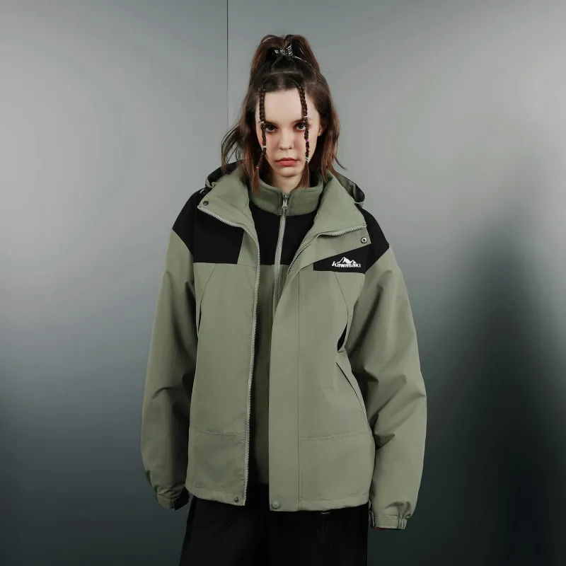 Kawasaki Waterproof And Windproof Windbreaker Jacket Unisex-27