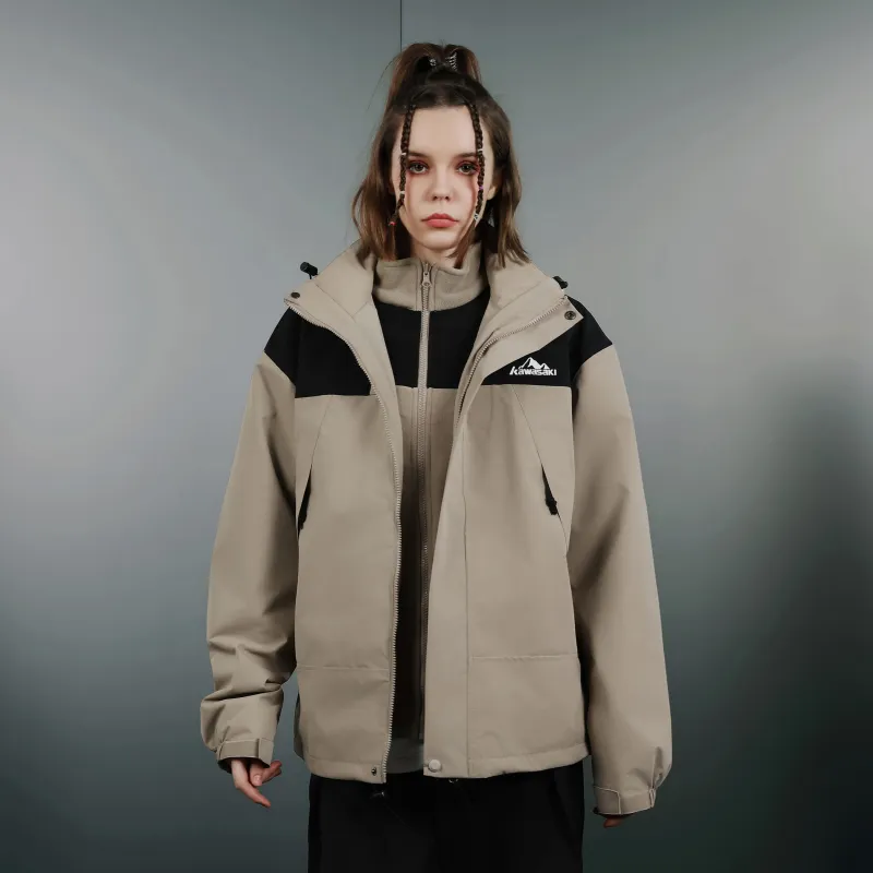 Kawasaki Waterproof And Windproof Windbreaker Jacket Unisex-33