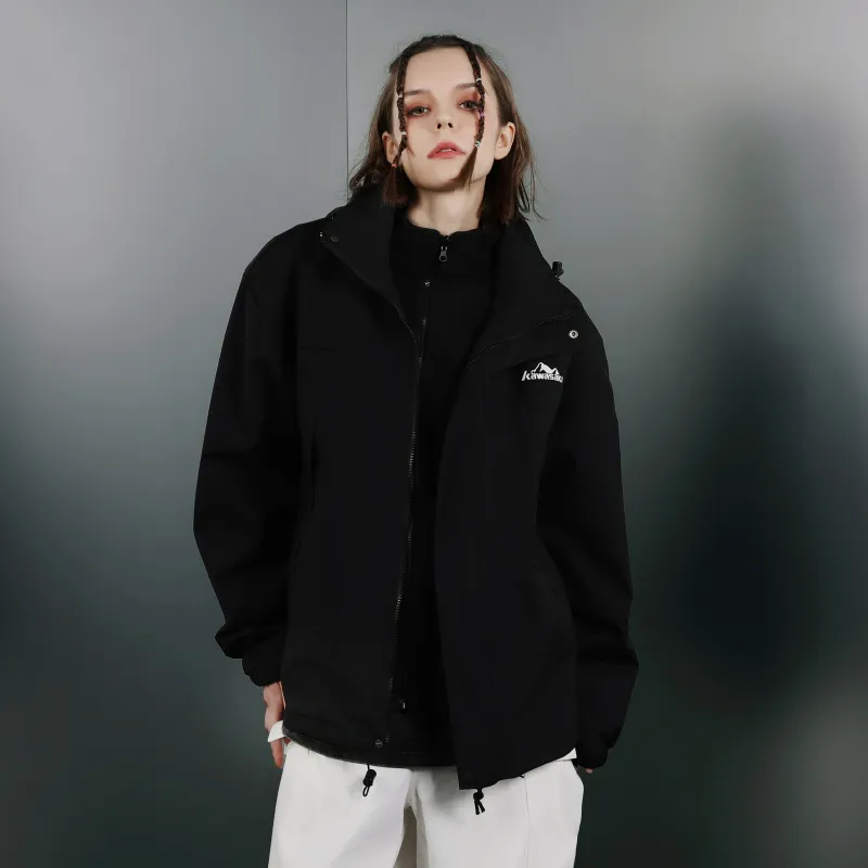Kawasaki Waterproof And Windproof Windbreaker Jacket Unisex-10