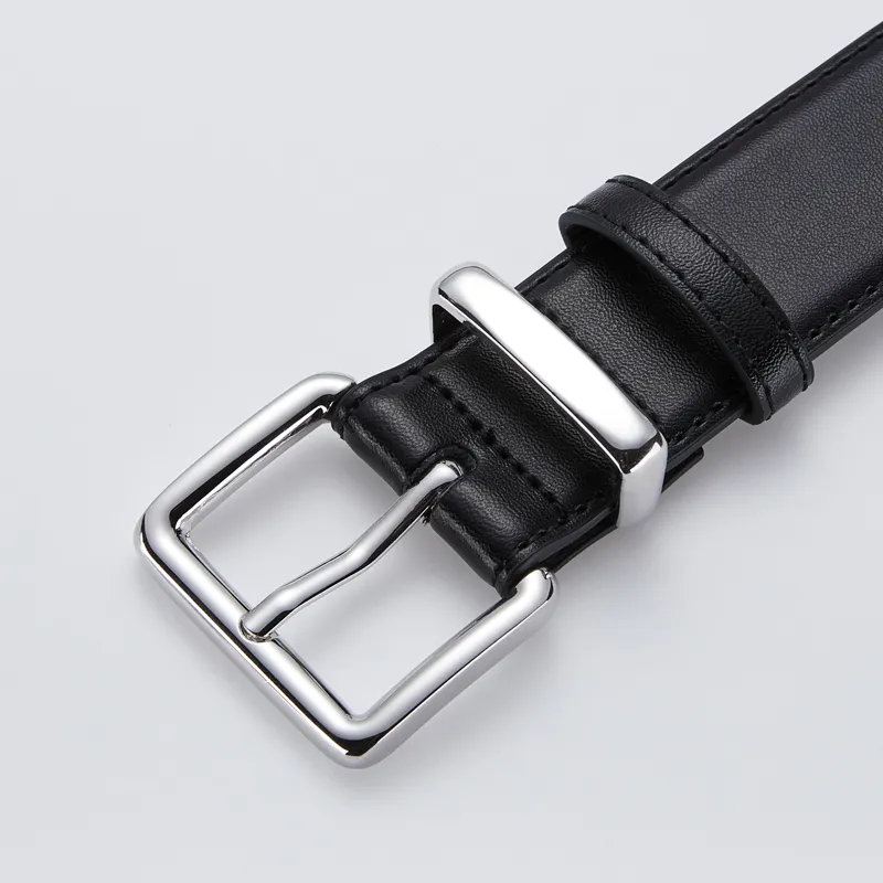 Jeccieziio Split Cow Leather Belts Unisex Width 3.0cm Writing A Greeting Card Printing Photos-3