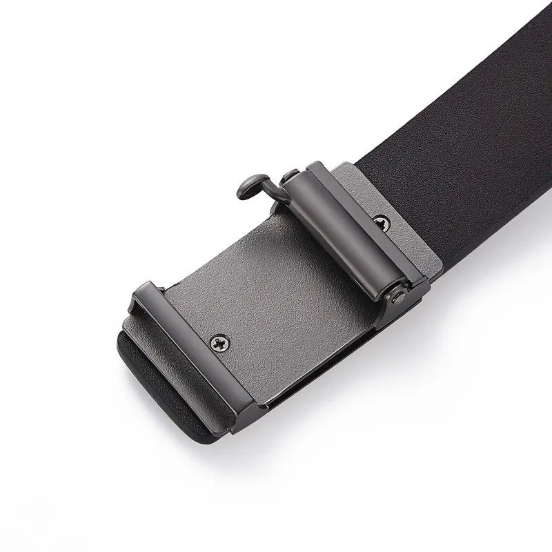 Jeccieziio Cow Split Leather Belts Men's Gunmetal Width 3.4cm, Writing A Greeting Card, Printing Photos-7
