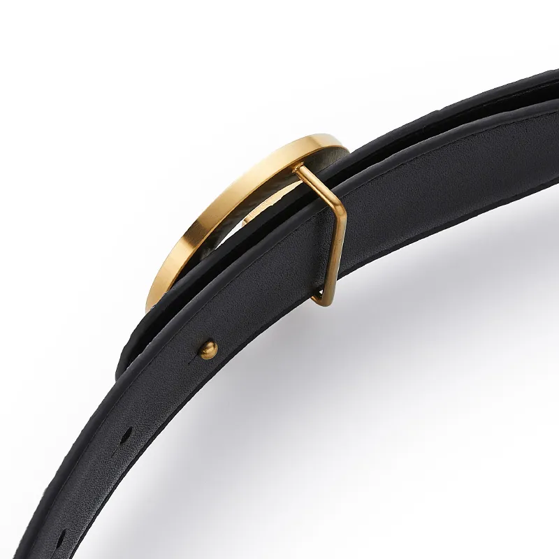 Jeccieziio Cow Leather Belts Men's Gold, Silver Width 3.5cm-6
