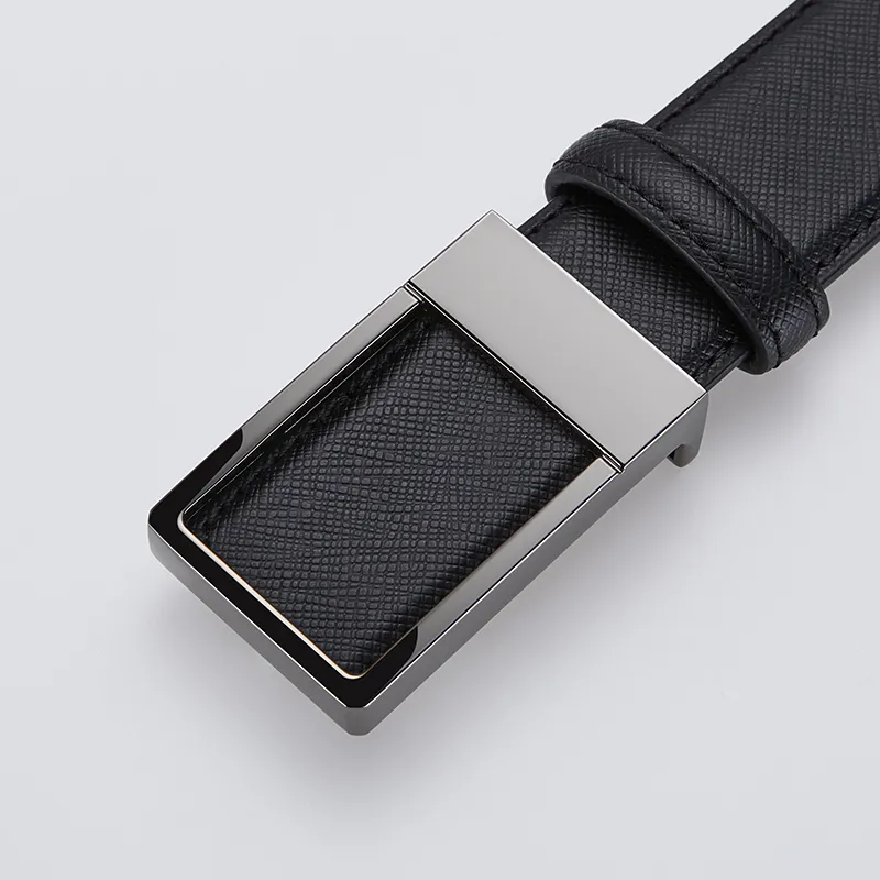 Jeccieziio Cow Leather Belts Men's Gunmetal Gold Silver Width 3.4cm Writing A Greeting Card Printing Photos-5