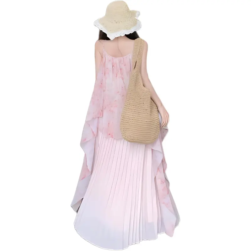 KKX Slip Dresses Women's Ice Candy Pink-1